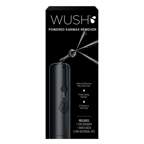Wush ear cleaner reviews reddit - Product Description. WUSH PRO Rechargeable Water-Powered Earwax Remover by BlackWolf This easy-to-use ear cleaner uses water and soft silicone tips to remove wax buildup. With the press of a button, a massaging triple jet stream of water helps flush away wax and provide a soothing cleanse for your ears. Choose between three different pressure ...